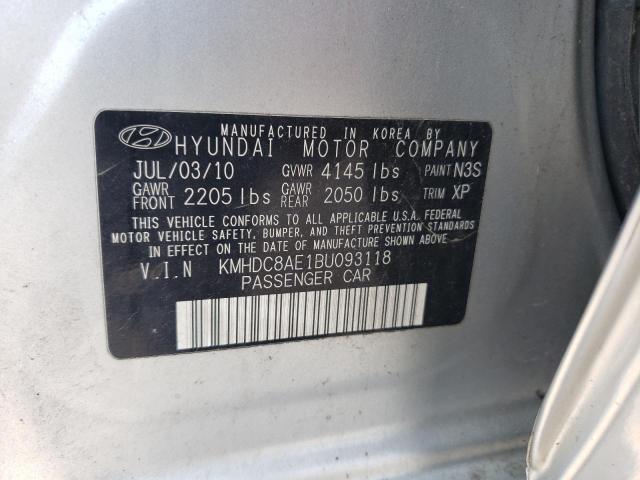 Photo 11 VIN: KMHDC8AE1BU093118 - HYUNDAI ELANTRA TO 