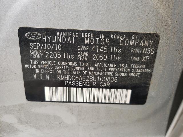 Photo 9 VIN: KMHDC8AE2BU100836 - HYUNDAI ELANTRA TO 