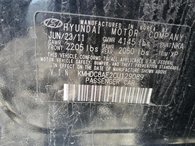 Photo 11 VIN: KMHDC8AE2CU129089 - HYUNDAI ELANTRA 