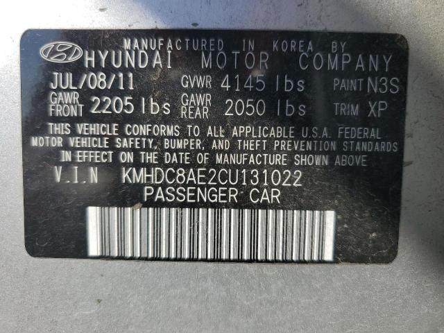 Photo 11 VIN: KMHDC8AE2CU131022 - HYUNDAI ELANTRA TO 