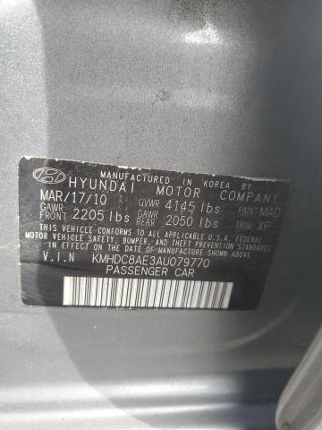 Photo 11 VIN: KMHDC8AE3AU079770 - HYUNDAI ELANTRA 