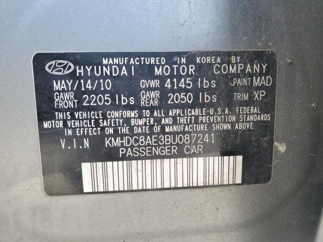 Photo 12 VIN: KMHDC8AE3BU087241 - HYUNDAI ELANTRA TO 