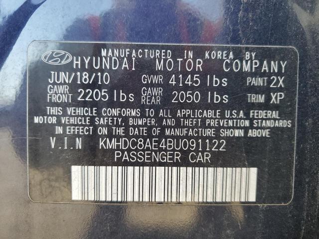 Photo 11 VIN: KMHDC8AE4BU091122 - HYUNDAI ELANTRA TO 