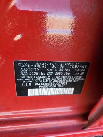 Photo 11 VIN: KMHDC8AE5BU097821 - HYUNDAI ELANTRA TO 