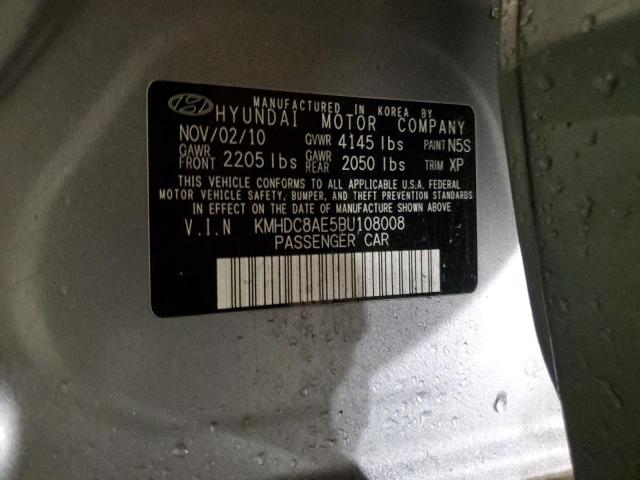 Photo 11 VIN: KMHDC8AE5BU108008 - HYUNDAI ELANTRA TO 