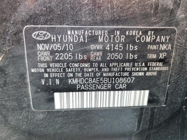 Photo 9 VIN: KMHDC8AE5BU108607 - HYUNDAI ELANTRA TO 