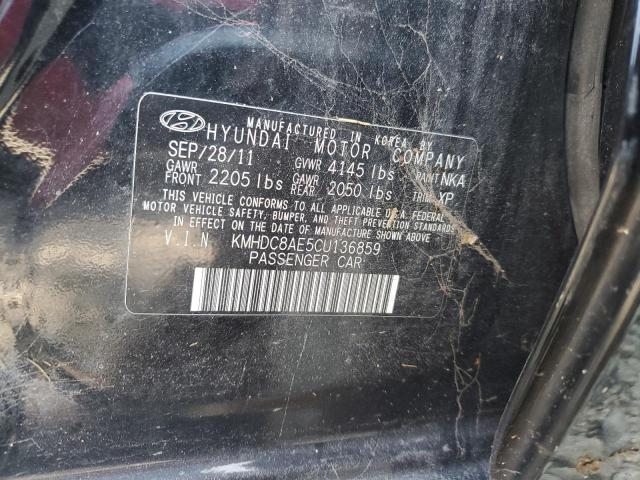 Photo 11 VIN: KMHDC8AE5CU136859 - HYUNDAI ELANTRA TO 