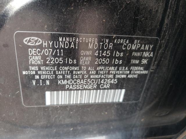 Photo 11 VIN: KMHDC8AE5CU142645 - HYUNDAI ELANTRA TO 