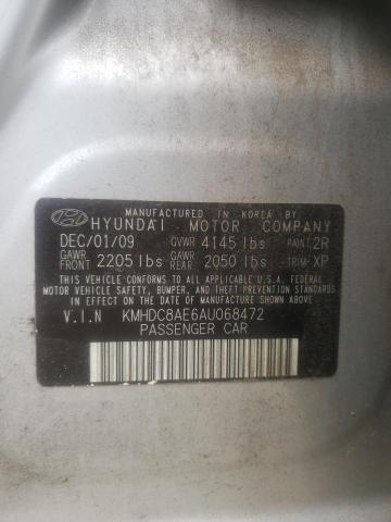 Photo 11 VIN: KMHDC8AE6AU068472 - HYUNDAI ELANTRA TO 