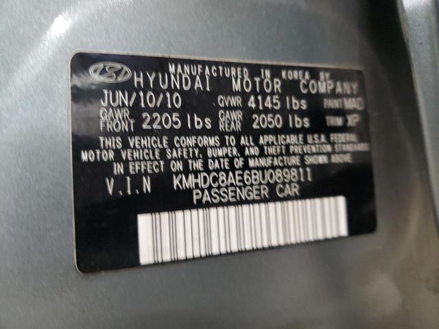 Photo 11 VIN: KMHDC8AE6BU089811 - HYUNDAI ELANTRA TO 