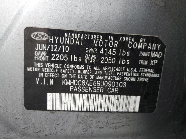 Photo 11 VIN: KMHDC8AE6BU090103 - HYUNDAI ELANTRA TO 