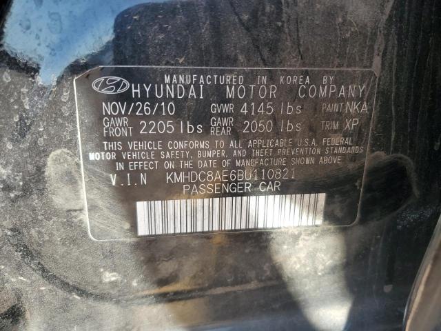 Photo 11 VIN: KMHDC8AE6BU110821 - HYUNDAI ELANTRA 