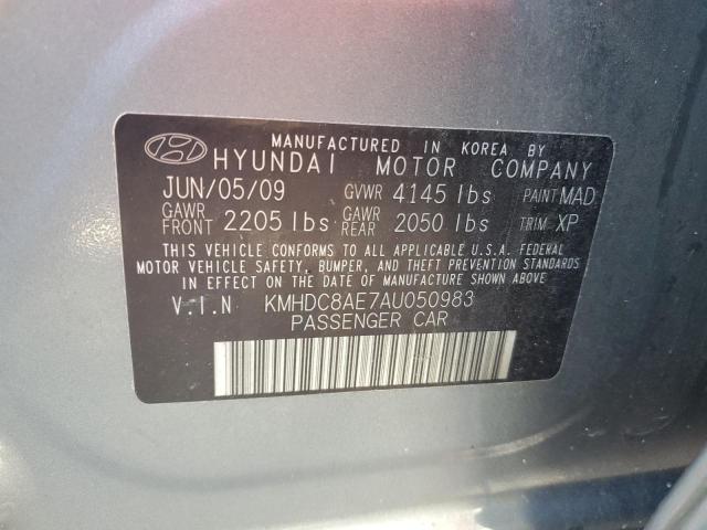 Photo 11 VIN: KMHDC8AE7AU050983 - HYUNDAI ELANTRA TO 