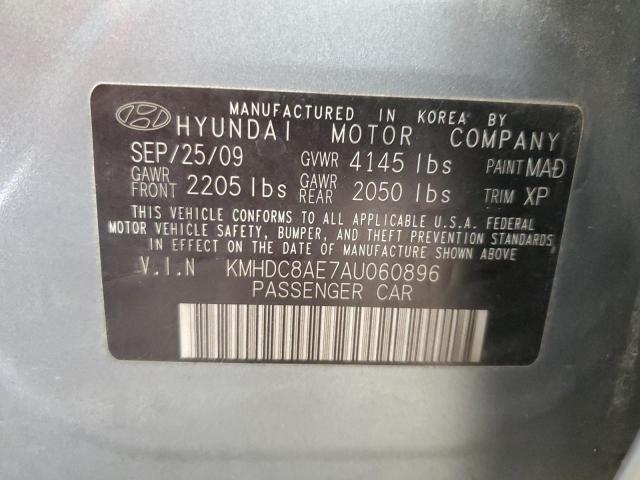 Photo 11 VIN: KMHDC8AE7AU060896 - HYUNDAI ELANTRA TO 