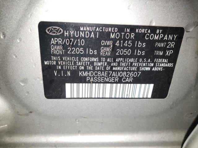 Photo 9 VIN: KMHDC8AE7AU082607 - HYUNDAI ELANTRA TO 