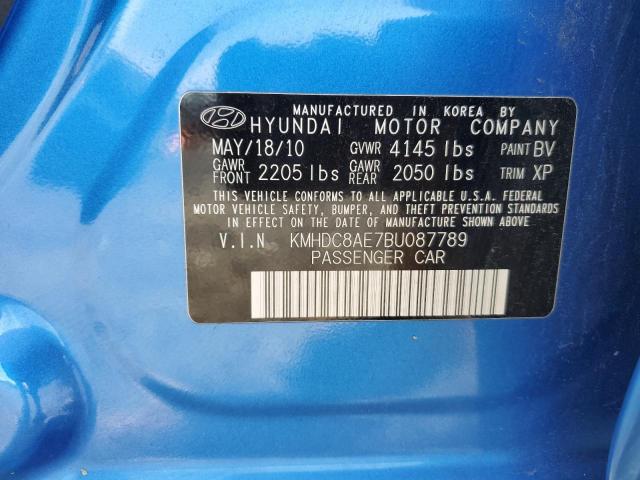 Photo 11 VIN: KMHDC8AE7BU087789 - HYUNDAI ELANTRA TO 