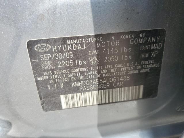 Photo 11 VIN: KMHDC8AE8AU061488 - HYUNDAI ELANTRA 