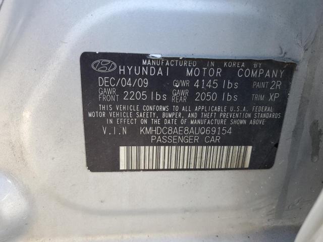 Photo 12 VIN: KMHDC8AE8AU069154 - HYUNDAI ELANTRA TO 