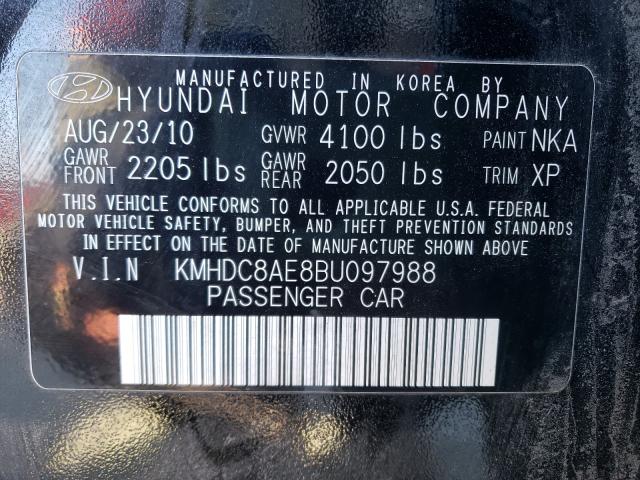 Photo 9 VIN: KMHDC8AE8BU097988 - HYUNDAI ELANTRA TO 