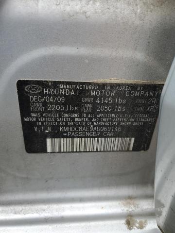 Photo 11 VIN: KMHDC8AE9AU069146 - HYUNDAI ELANTRA 