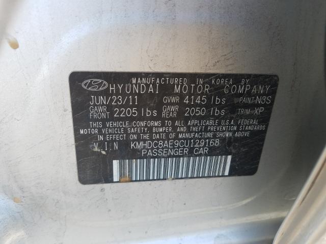 Photo 9 VIN: KMHDC8AE9CU129168 - HYUNDAI ELANTRA TO 