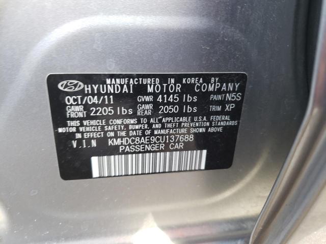 Photo 11 VIN: KMHDC8AE9CU137688 - HYUNDAI ELANTRA TO 