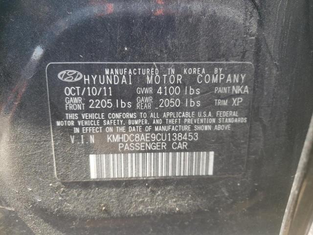 Photo 9 VIN: KMHDC8AE9CU138453 - HYUNDAI ELANTRA TO 