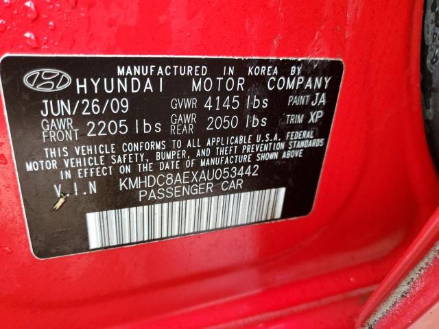 Photo 11 VIN: KMHDC8AEXAU053442 - HYUNDAI ELANTRA 