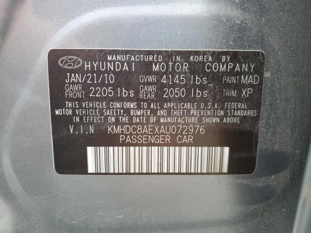 Photo 11 VIN: KMHDC8AEXAU072976 - HYUNDAI ELANTRA TO 