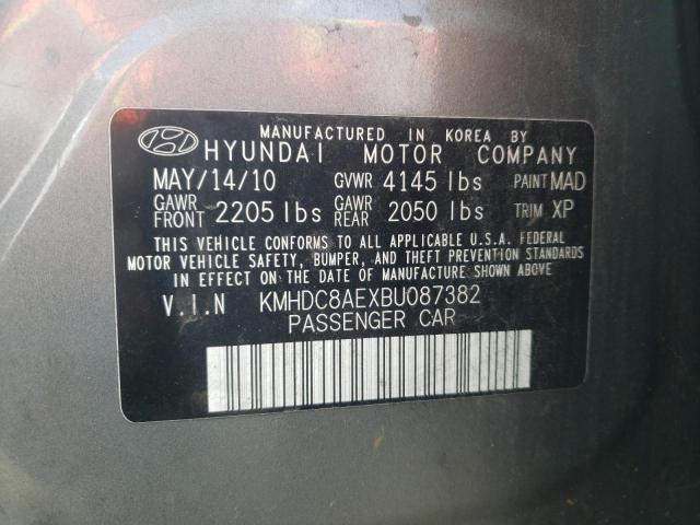 Photo 12 VIN: KMHDC8AEXBU087382 - HYUNDAI ELANTRA TO 