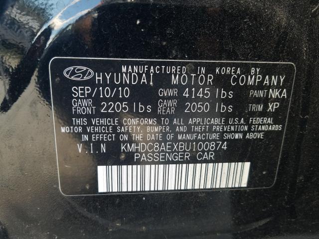 Photo 9 VIN: KMHDC8AEXBU100874 - HYUNDAI ELANTRA TO 