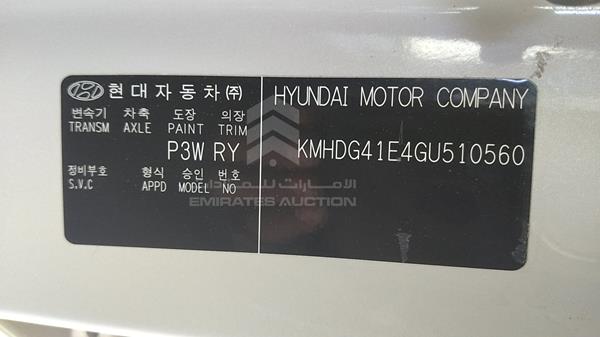 Photo 2 VIN: KMHDG41E4GU510560 - HYUNDAI ELANTRA 