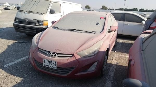 Photo 5 VIN: KMHDG41E5FU243010 - HYUNDAI ELANTRA 