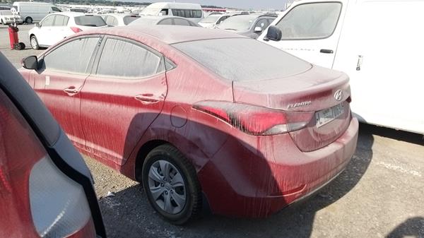 Photo 6 VIN: KMHDG41E5FU243010 - HYUNDAI ELANTRA 