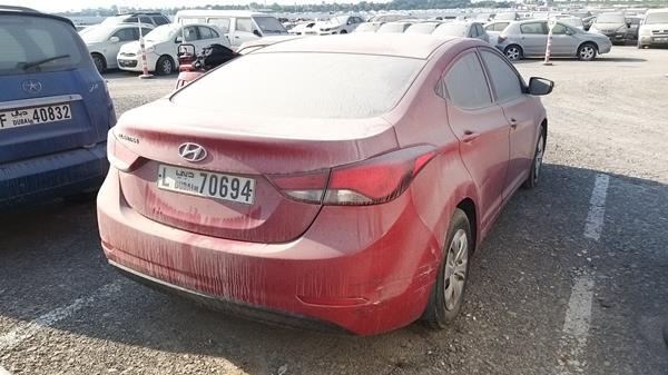 Photo 8 VIN: KMHDG41E5FU243010 - HYUNDAI ELANTRA 