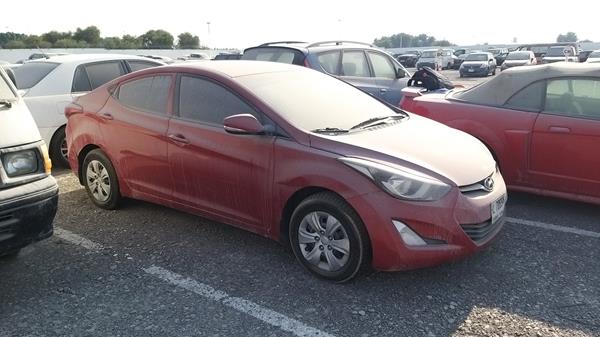 Photo 9 VIN: KMHDG41E5FU243010 - HYUNDAI ELANTRA 