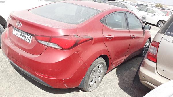 Photo 8 VIN: KMHDG41E7GU473827 - HYUNDAI ELANTRA 