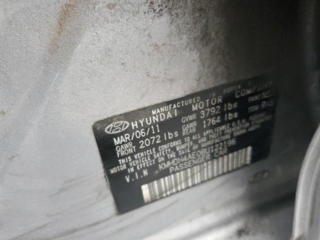 Photo 11 VIN: KMHDH4AE0BU122196 - HYUNDAI ELANTRA GL 