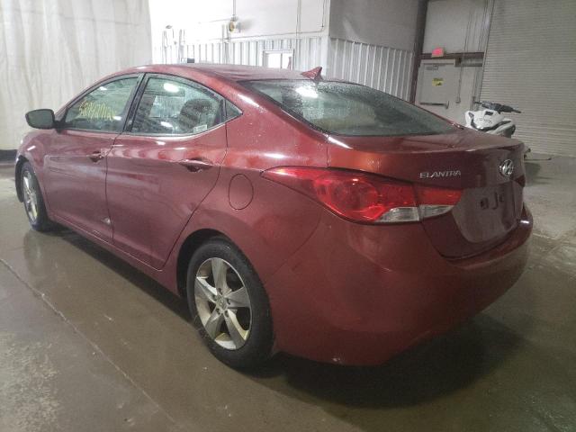 Photo 2 VIN: KMHDH4AE0BU148054 - HYUNDAI ELANTRA GL 