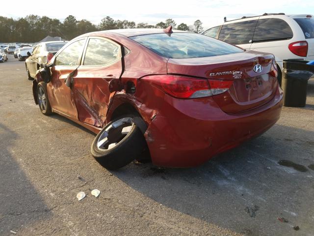 Photo 2 VIN: KMHDH4AE0BU154615 - HYUNDAI ELANTRA 