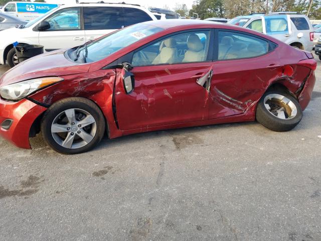 Photo 8 VIN: KMHDH4AE0BU154615 - HYUNDAI ELANTRA 