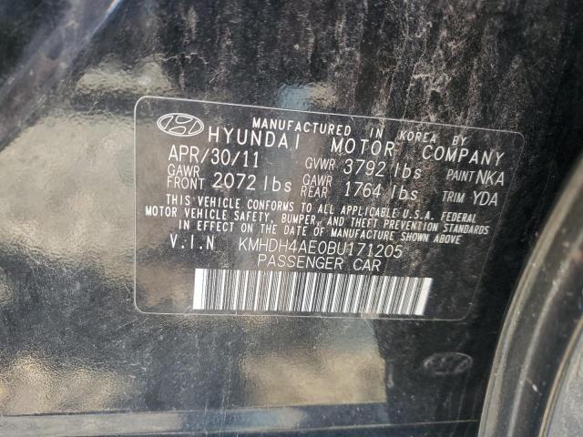 Photo 11 VIN: KMHDH4AE0BU171205 - HYUNDAI ELANTRA GL 