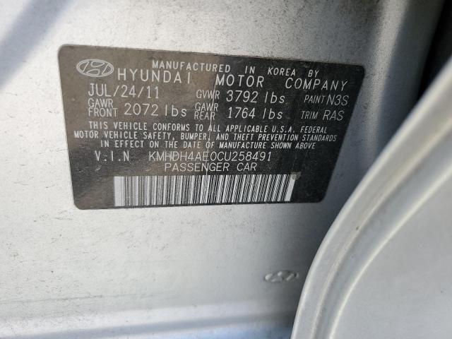 Photo 11 VIN: KMHDH4AE0CU258491 - HYUNDAI ELANTRA GL 