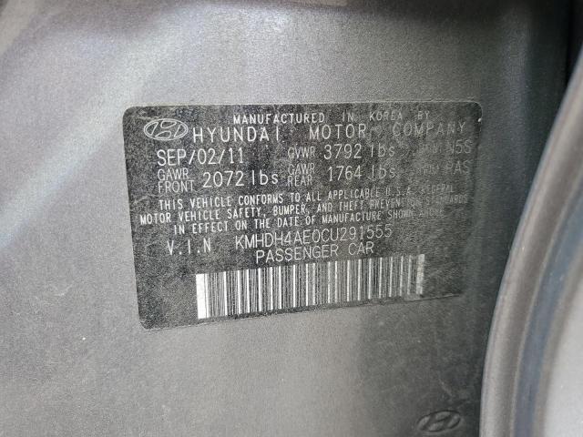 Photo 11 VIN: KMHDH4AE0CU291555 - HYUNDAI ELANTRA 