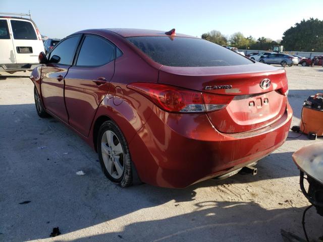 Photo 2 VIN: KMHDH4AE0CU374371 - HYUNDAI ELANTRA GL 