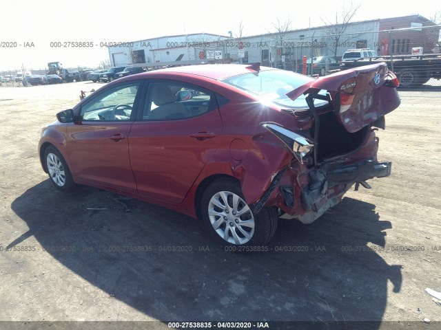 Photo 2 VIN: KMHDH4AE0CU424380 - HYUNDAI ELANTRA 