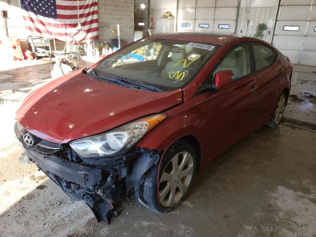 Photo 1 VIN: KMHDH4AE0CU453684 - HYUNDAI ELANTRA GL 