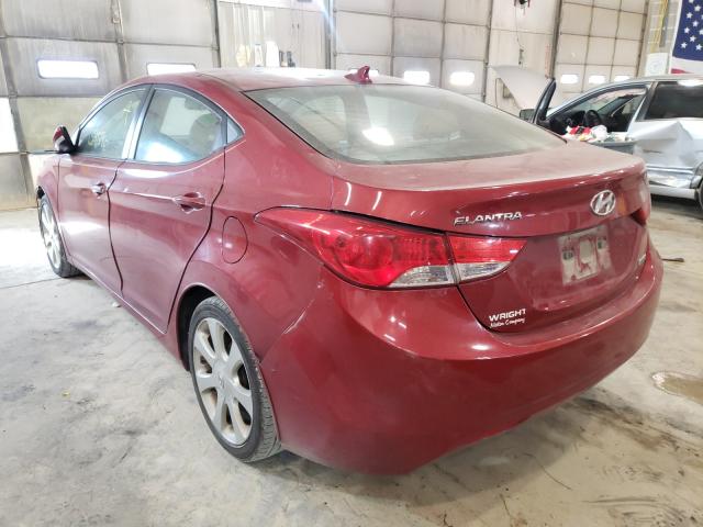 Photo 2 VIN: KMHDH4AE0CU453684 - HYUNDAI ELANTRA GL 