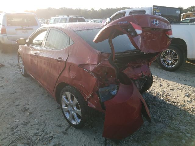 Photo 2 VIN: KMHDH4AE0CU496969 - HYUNDAI ELANTRA GL 