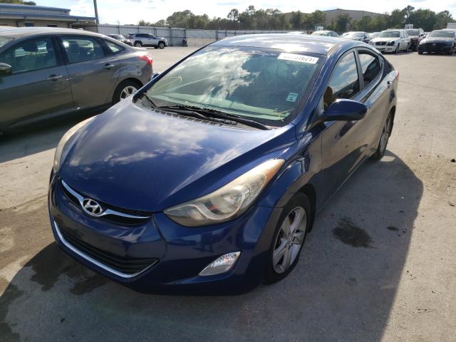 Photo 1 VIN: KMHDH4AE0DU515568 - HYUNDAI ELANTRA GL 